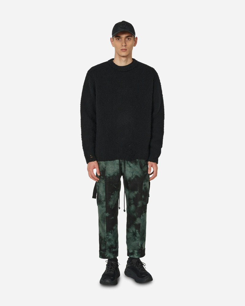 Song for the Mute Boucle Oversized Sweater Black outlook