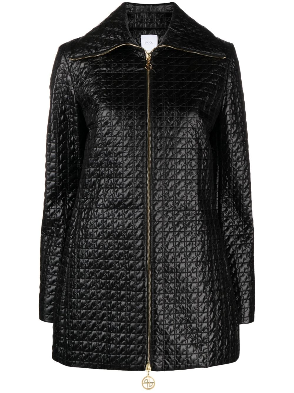 JP-quilted zip-front jacket - 1