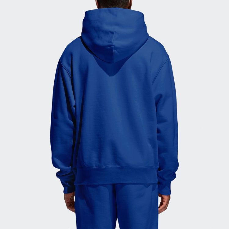 adidas originals x Pw Basics Hood Embroidered Monogrammed Hooded Sweater Unisex Black GM1942 - 4