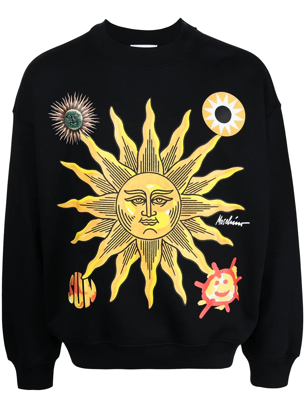 sun-print sweatshirt - 1