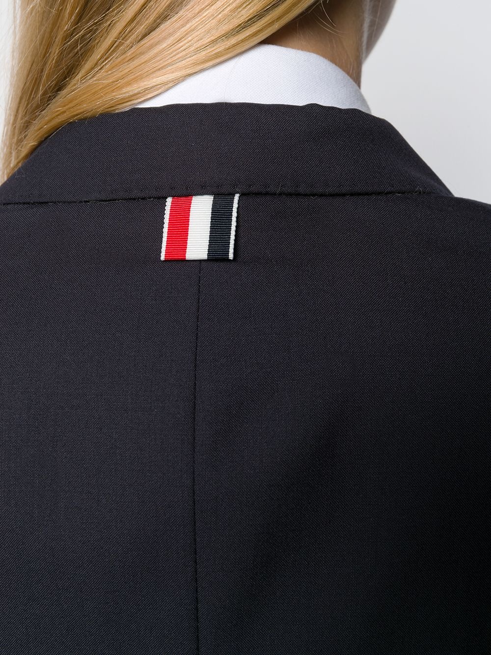 4-Bar plain weave suiting jacket - 5
