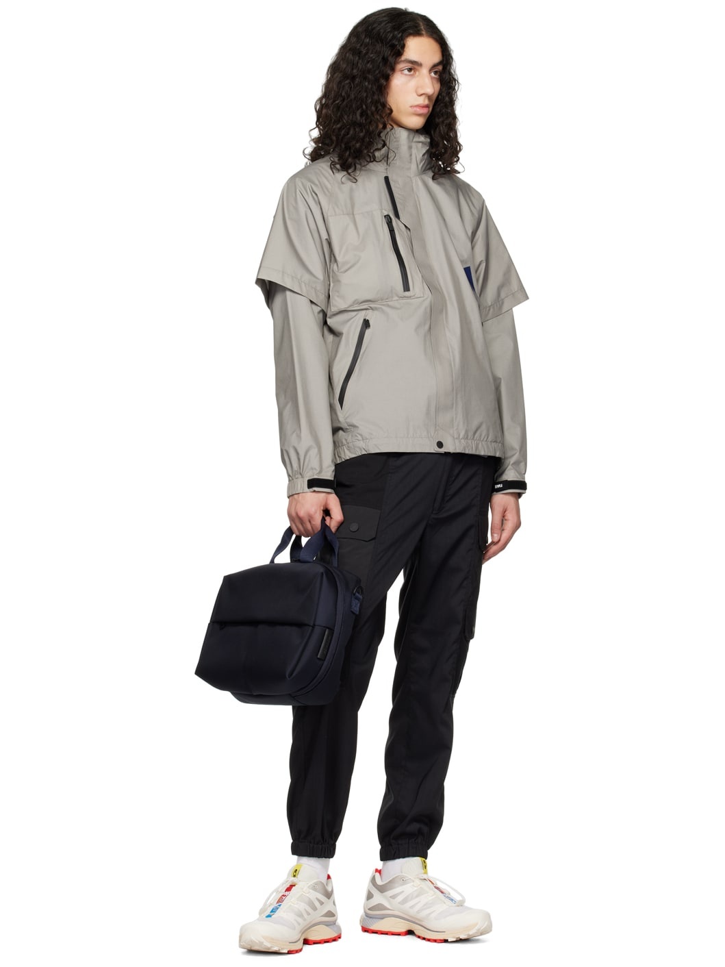 Navy Garonne Backpack - 4