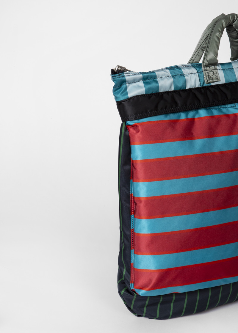 Mixed Stripe Helmet Shoulder Bag - Paul Smith + PORTER 4