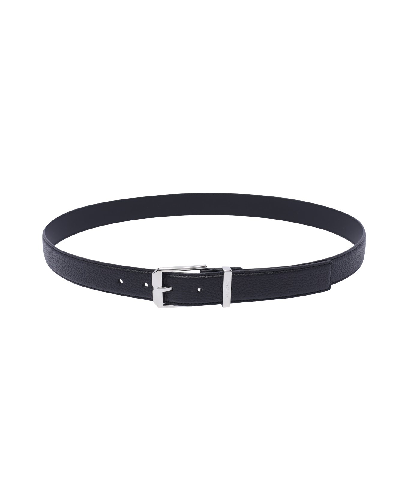 Belt With Rectangular Buckle - 1