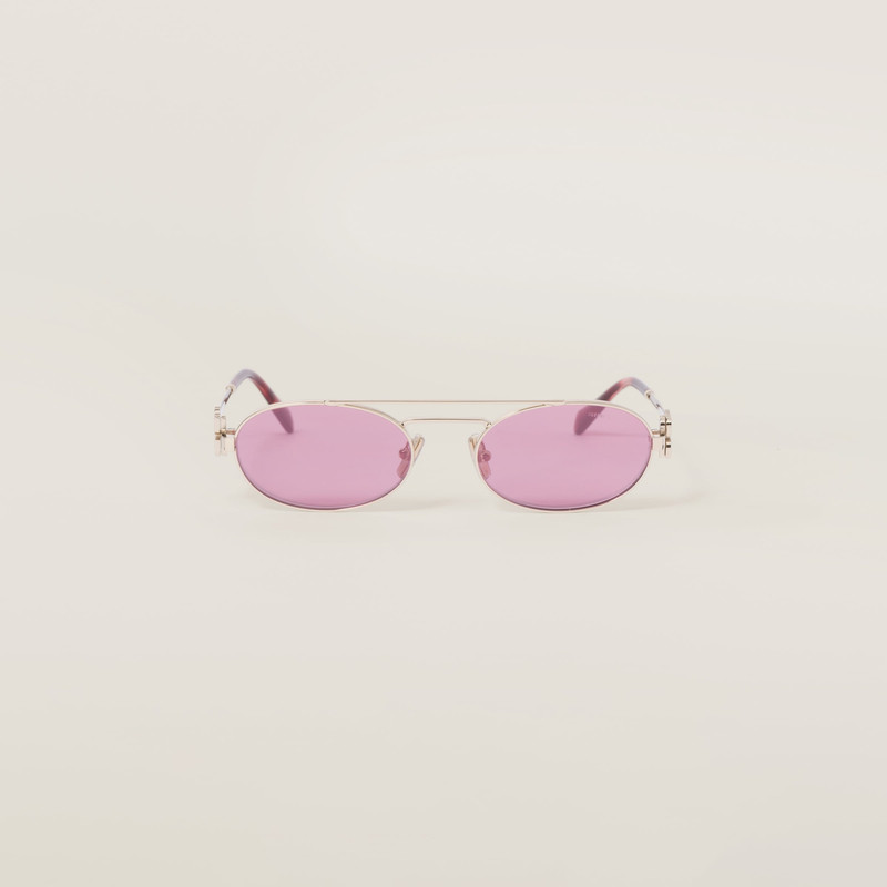 Miu Miu Logo sunglasses - 1