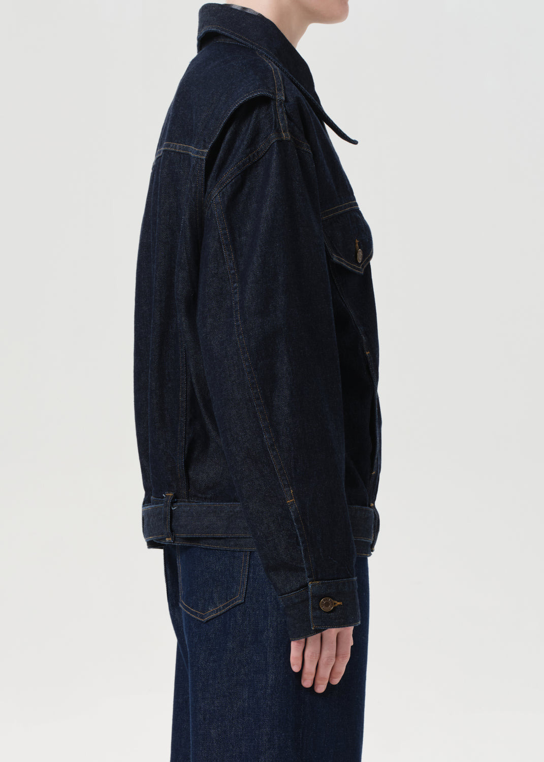 MERRITT JACKET IN RINSE - 4