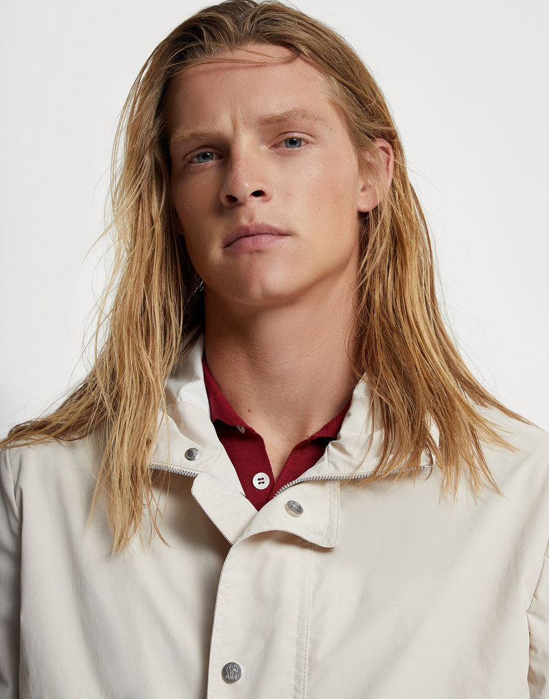 Water-resistant bonded cotton short parka 3