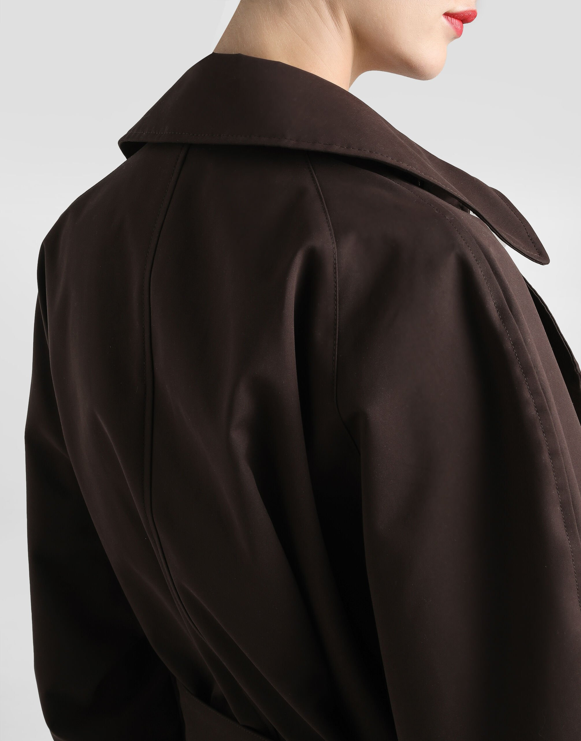 Trench coat in technical gabardine - 5
