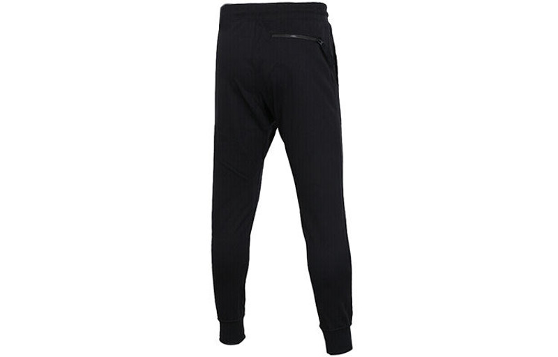 Nike Men's Nike AF-1 Printing Knit Windproof Bundle Feet Long Pants/Trousers Black AH2031-010 outlook