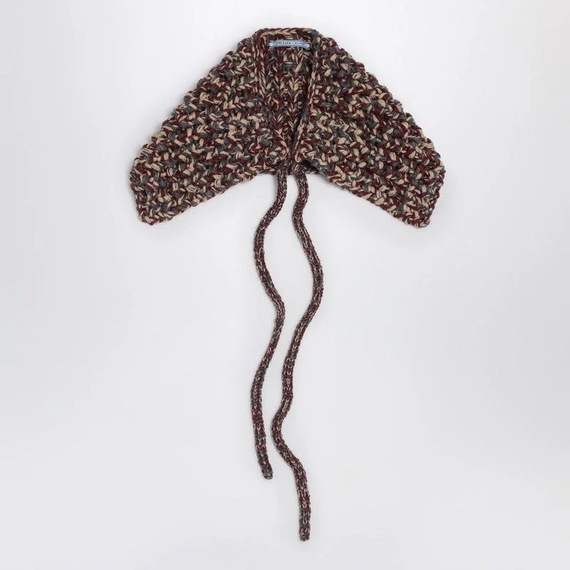Prada Wool And Cashmere Knit Collar Women - 1