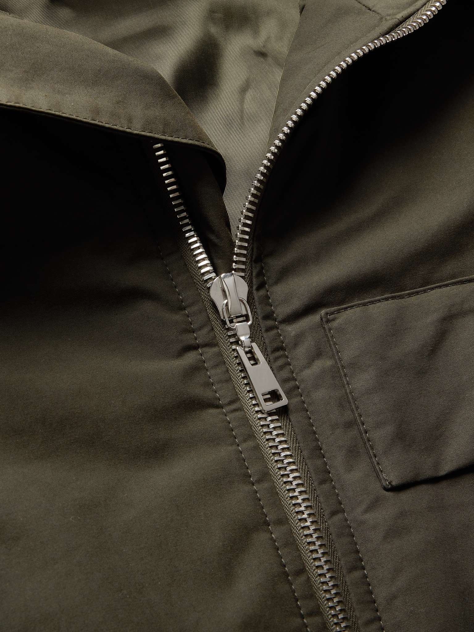 Tristan Gabardine Hooded Parka - 5