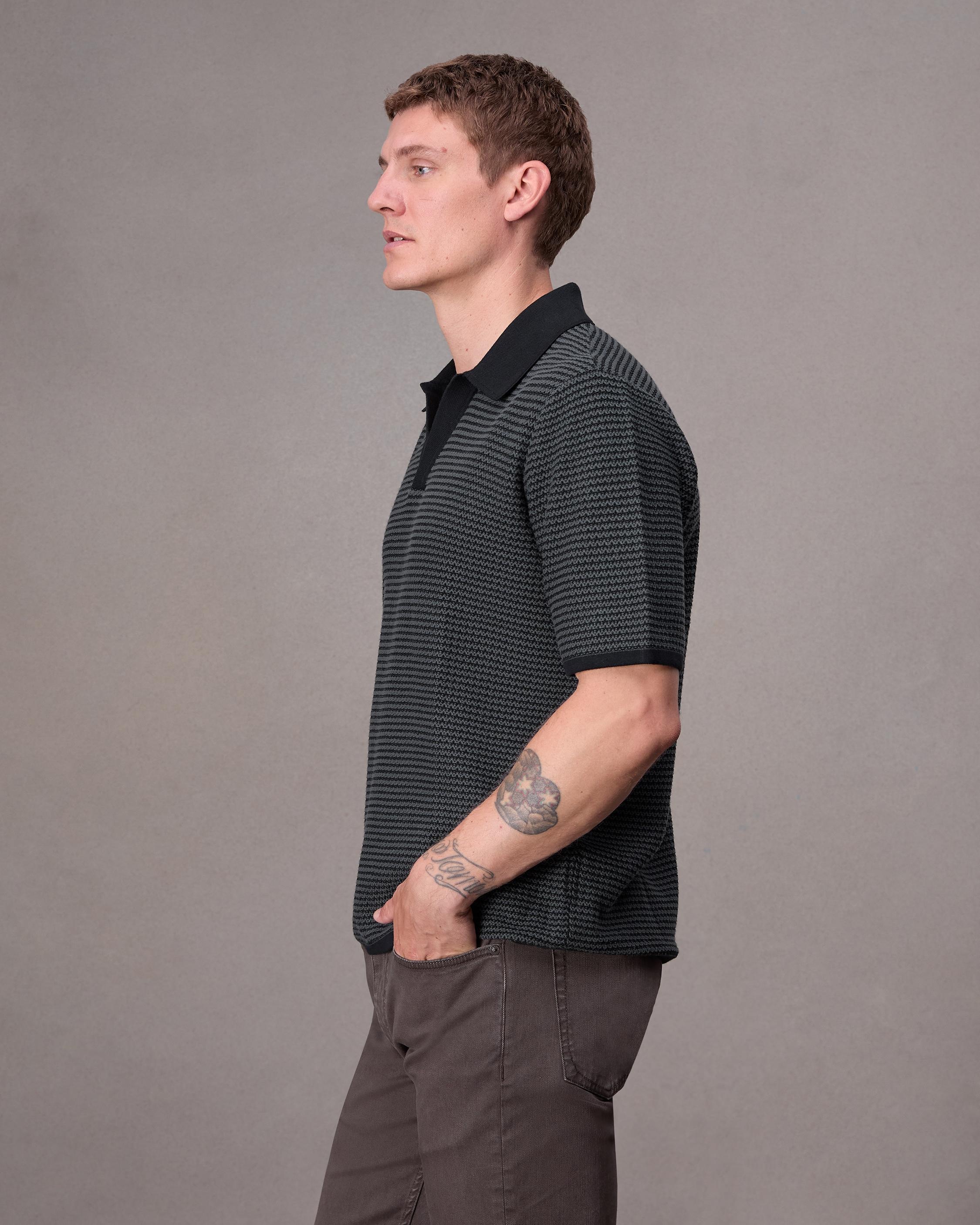 Hayes Johnny Collar Polo - 4