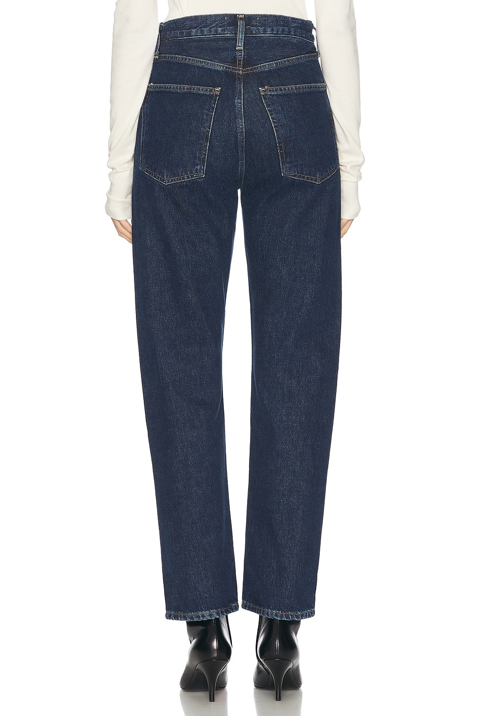 90s Pinch Waist High Rise Straight - 4