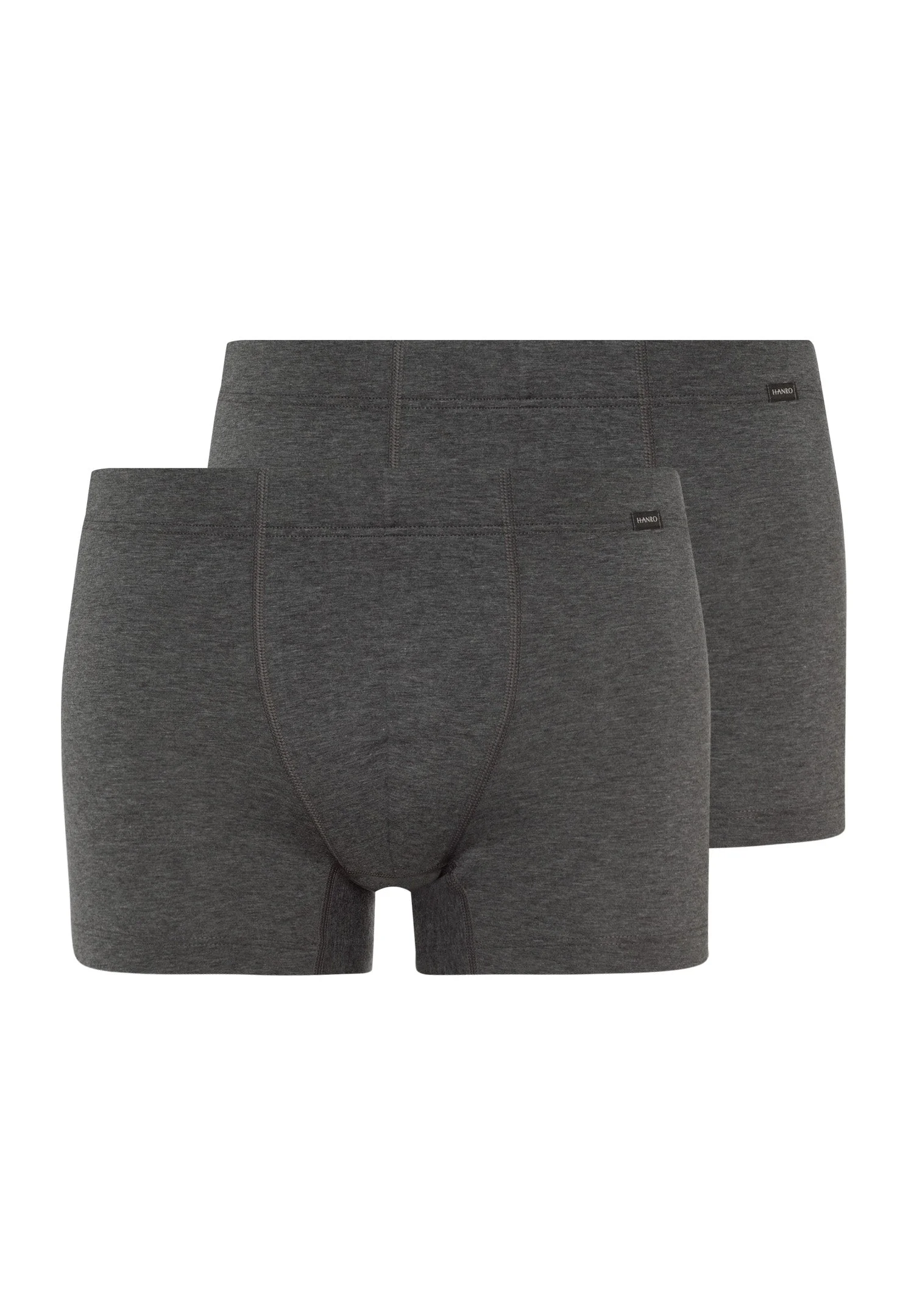 Cotton Essentials2-Pack Cotton Boxer Briefs With Covered Waistband - 1