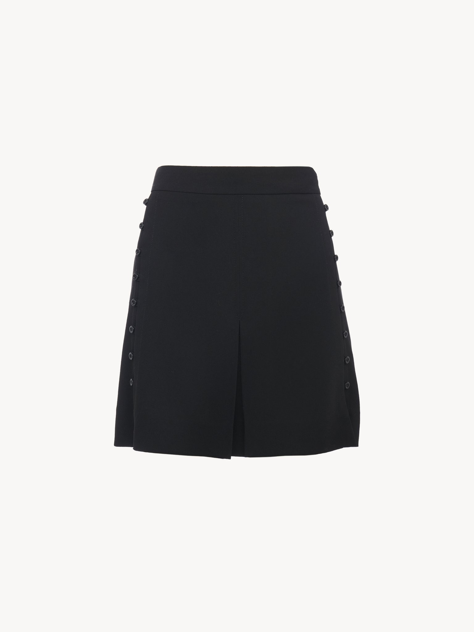 BUTTON-DETAILED MINI SKIRT - 4