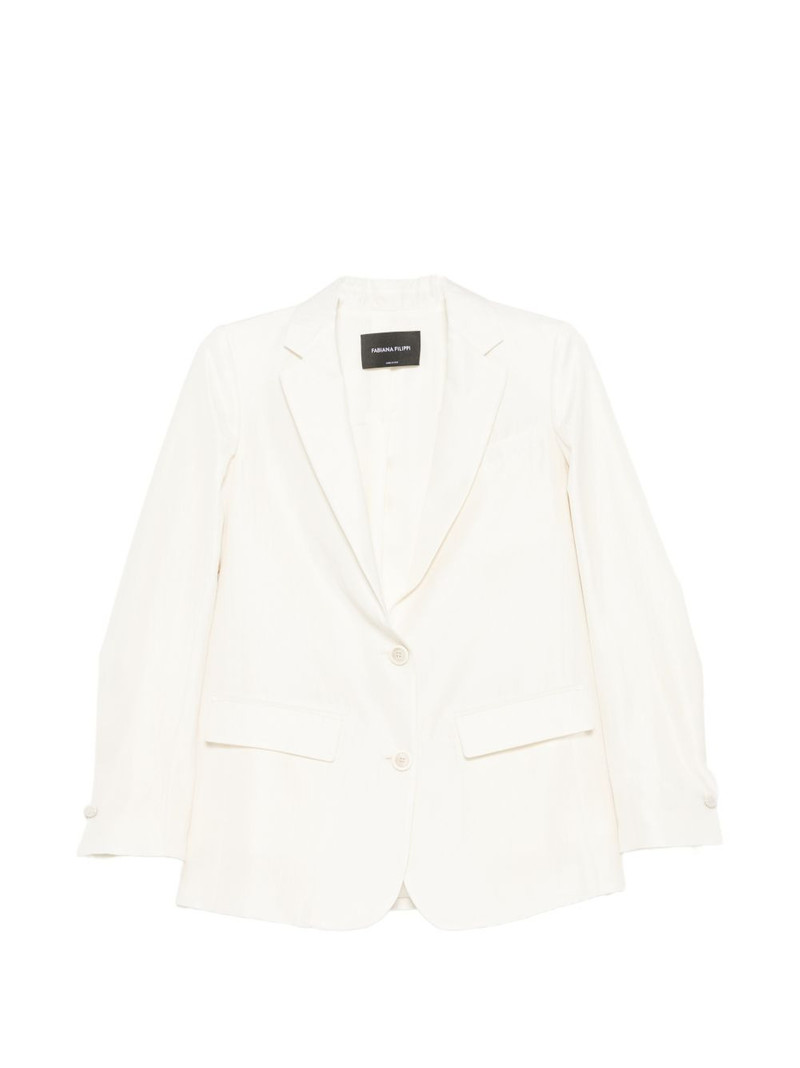 notched-lapel blazer 1