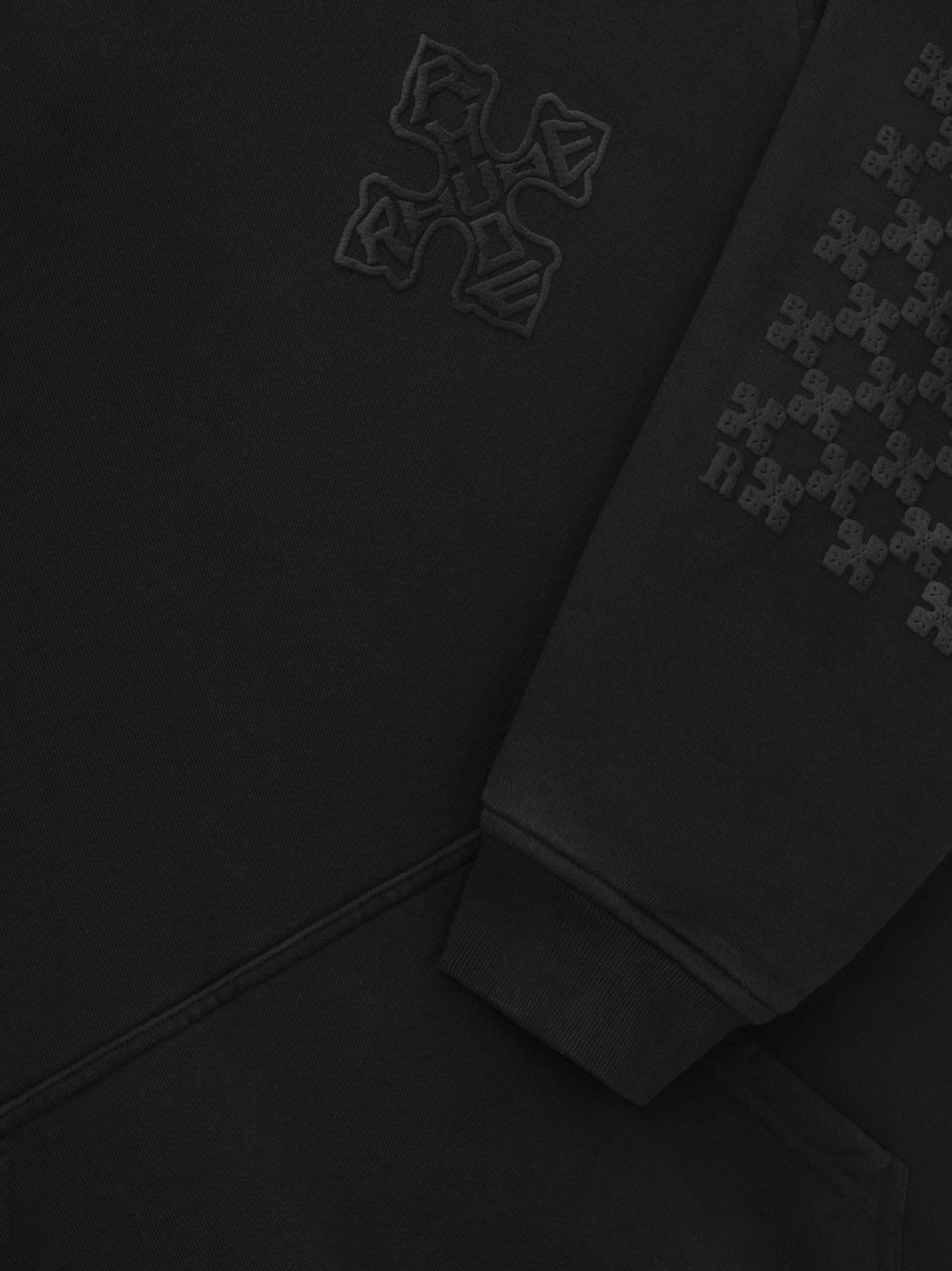 RHUDE CROSS LOGO HOODIE - 5