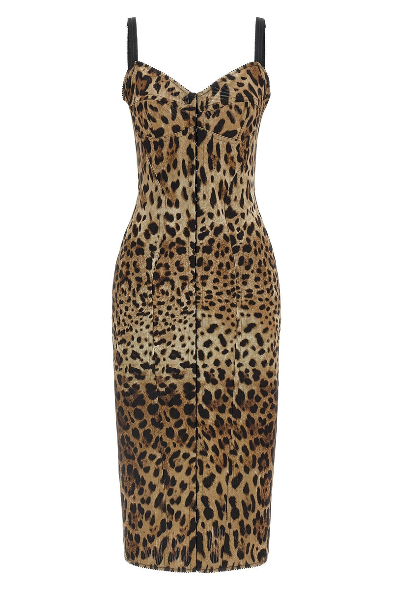 Animal-Print Corset Dress 1