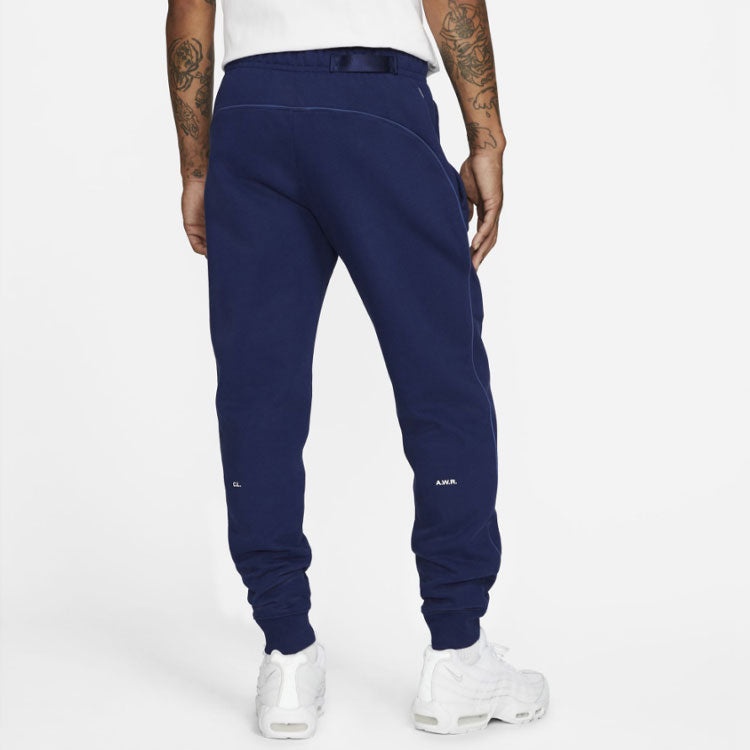 Nike x Drake NOCTA Cardinal Stock Fleece Pants Small Logo Reflective Jogging Sport Trousers Men's Na - 5