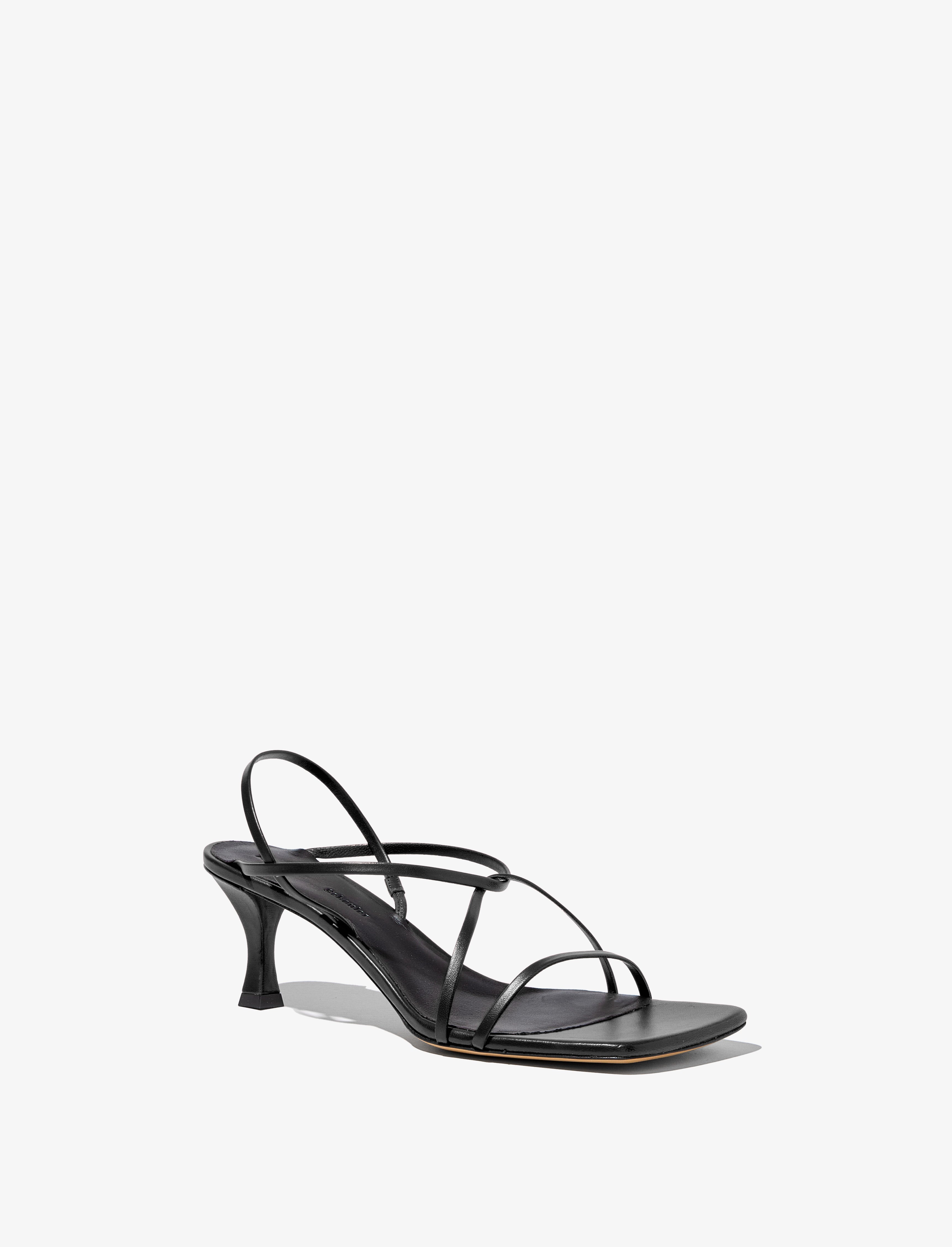 Square Strappy Sandals - 60mm - 2