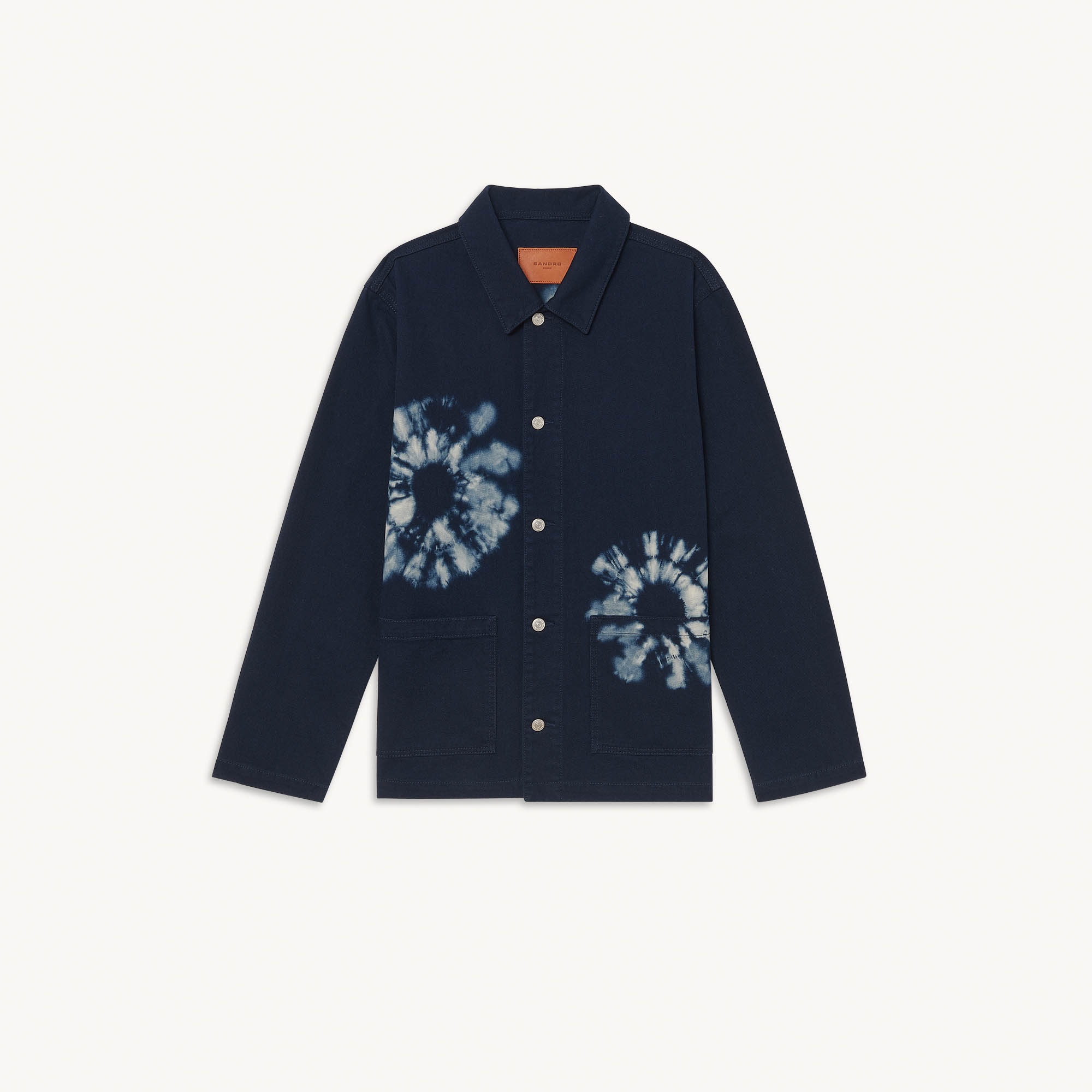 Organic cotton tie-dye jacket - 1