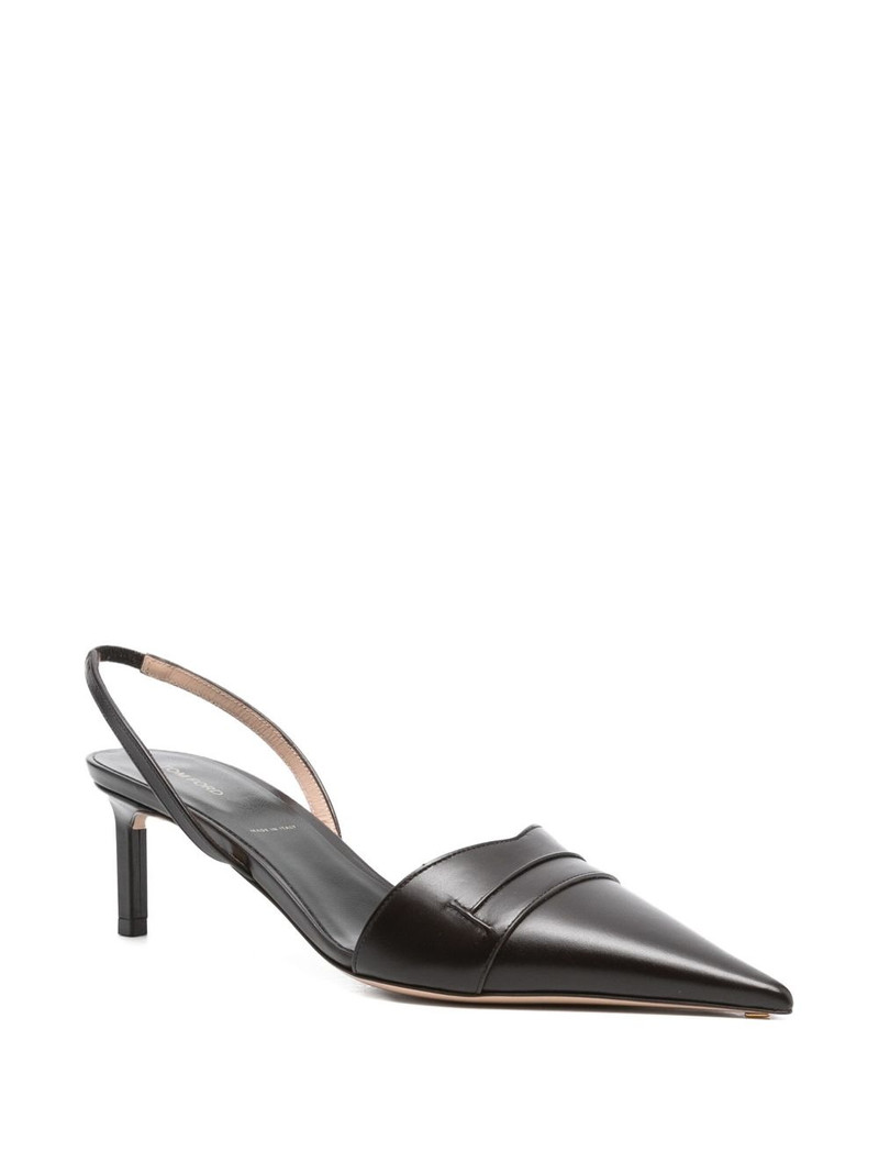 TOM FORD 65MM slingback pointed-toe pumps outlook