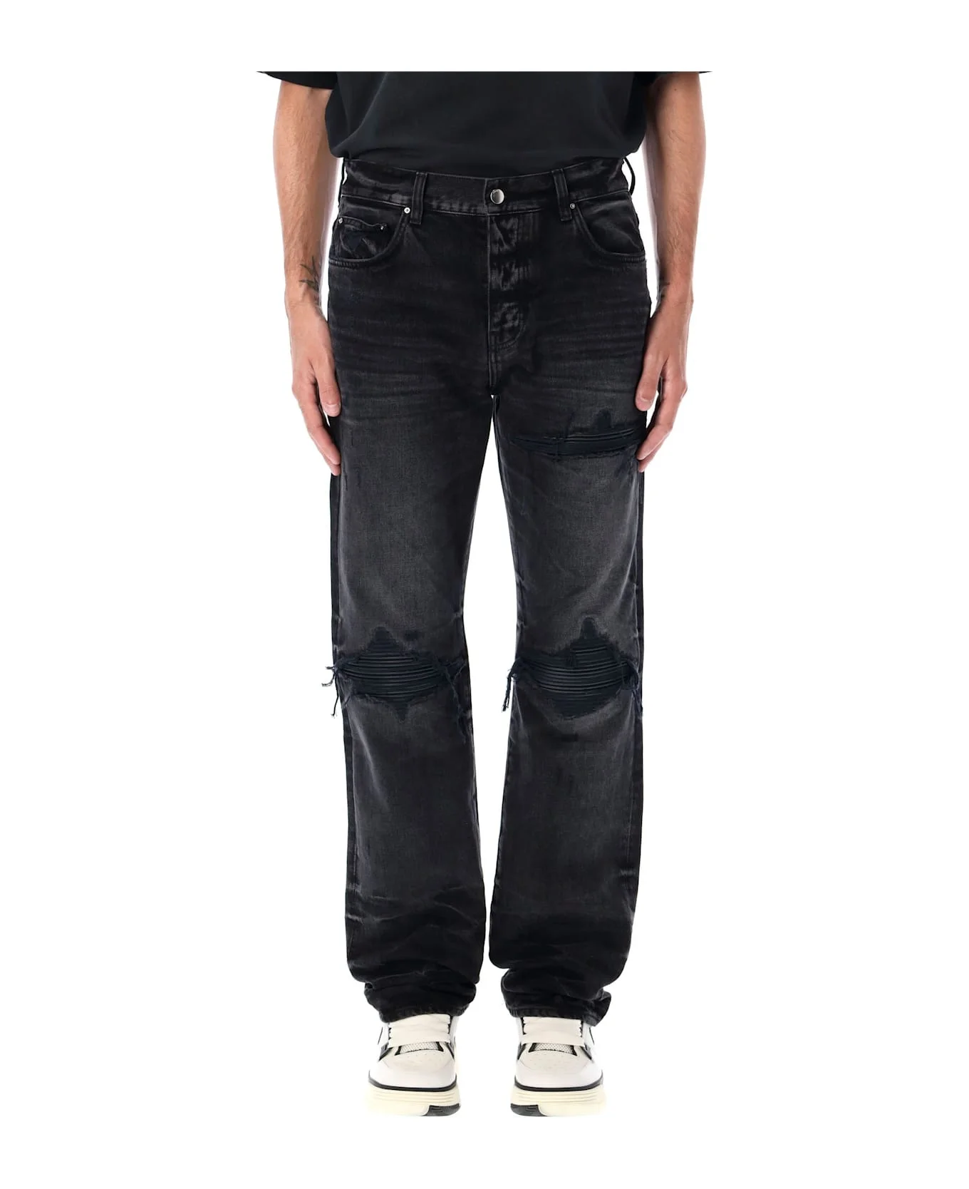 Leather Straight Mx1 Jean - 1