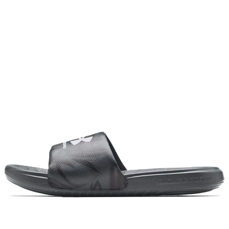 (WMNS) Under Armour Ansa Graphic Slipper Black 3024436-102 - 1