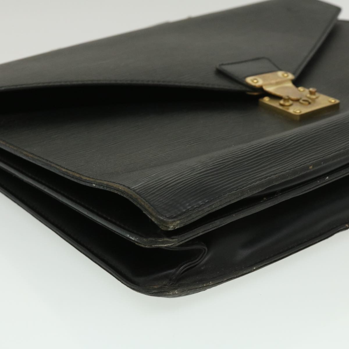 LOUIS VUITTON Epi Serviette Ambassador Business Bag Black M54412 - 8