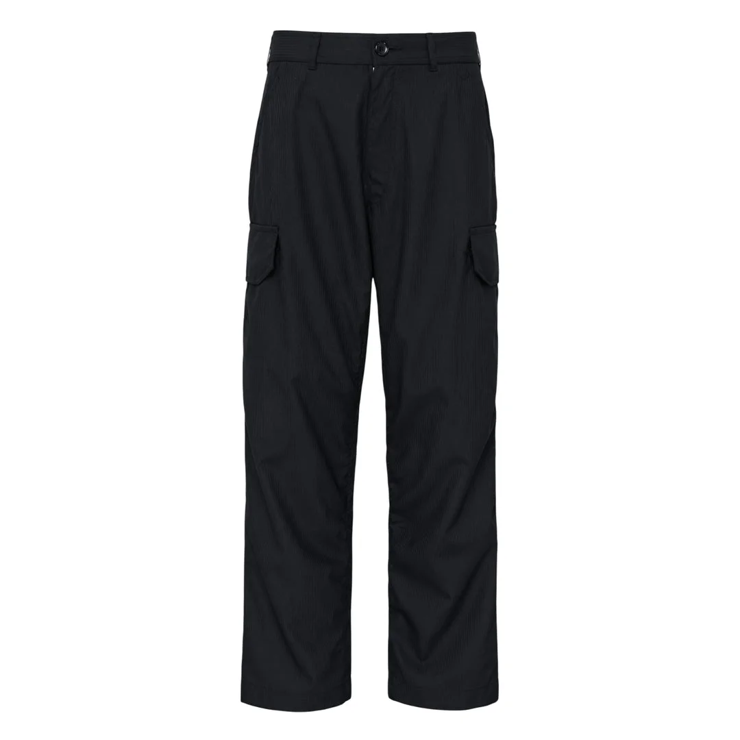 Straight Cut Cargo Trousers - 1