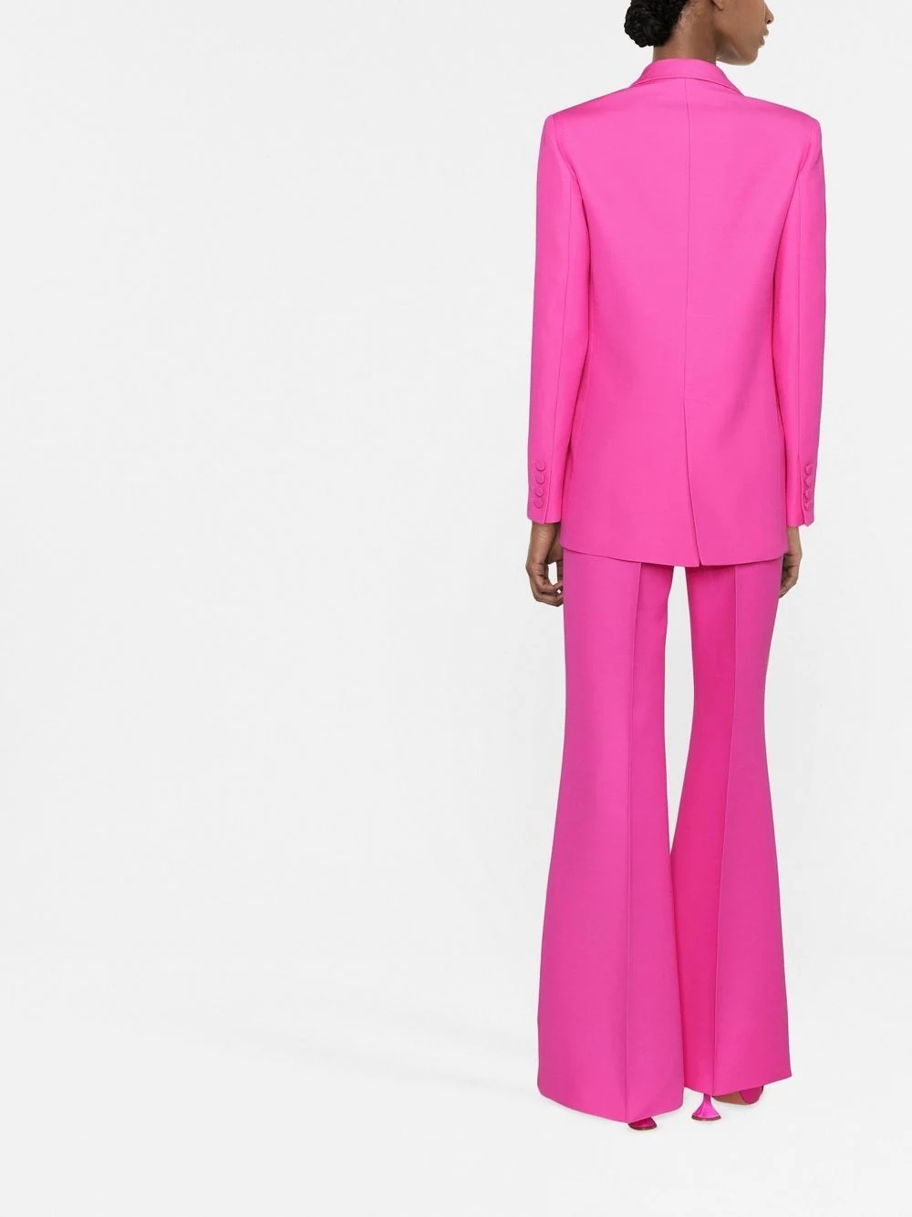 flared tailored trousers - 4