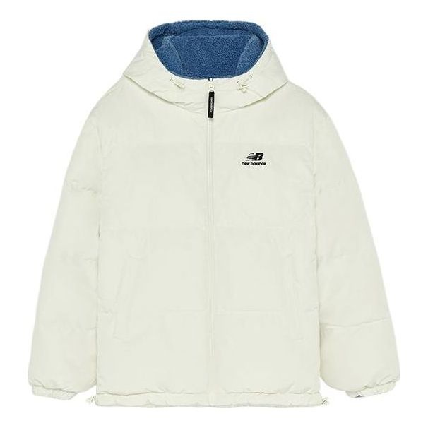 New Balance Logo Sportswear Puffer 'White Blue' 5PC44733-IV - 1