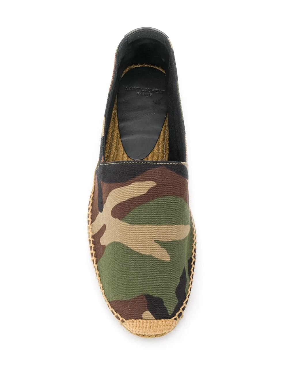 camouflage embroidered espadrilles - 4