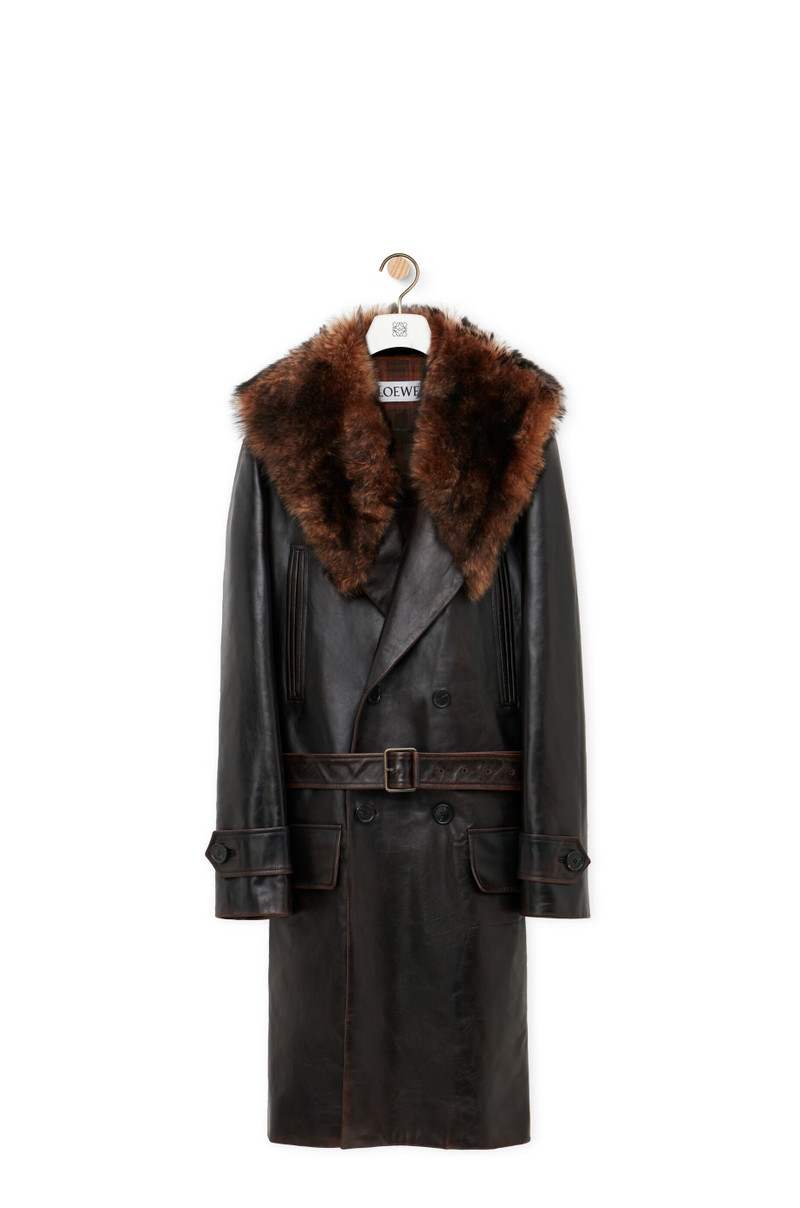 Coat in nappa calfskin 1