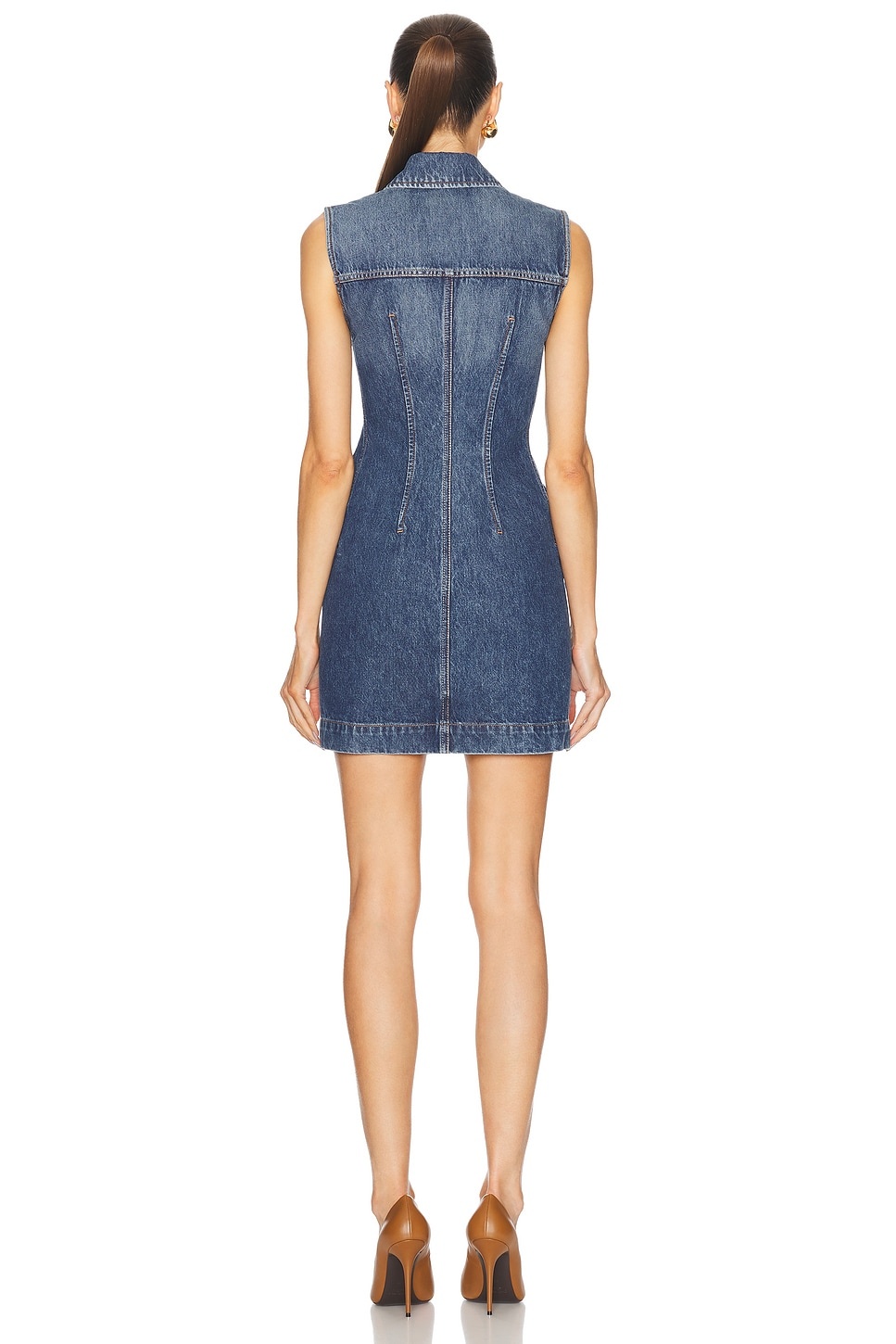 Carabo Denim Dress - 3
