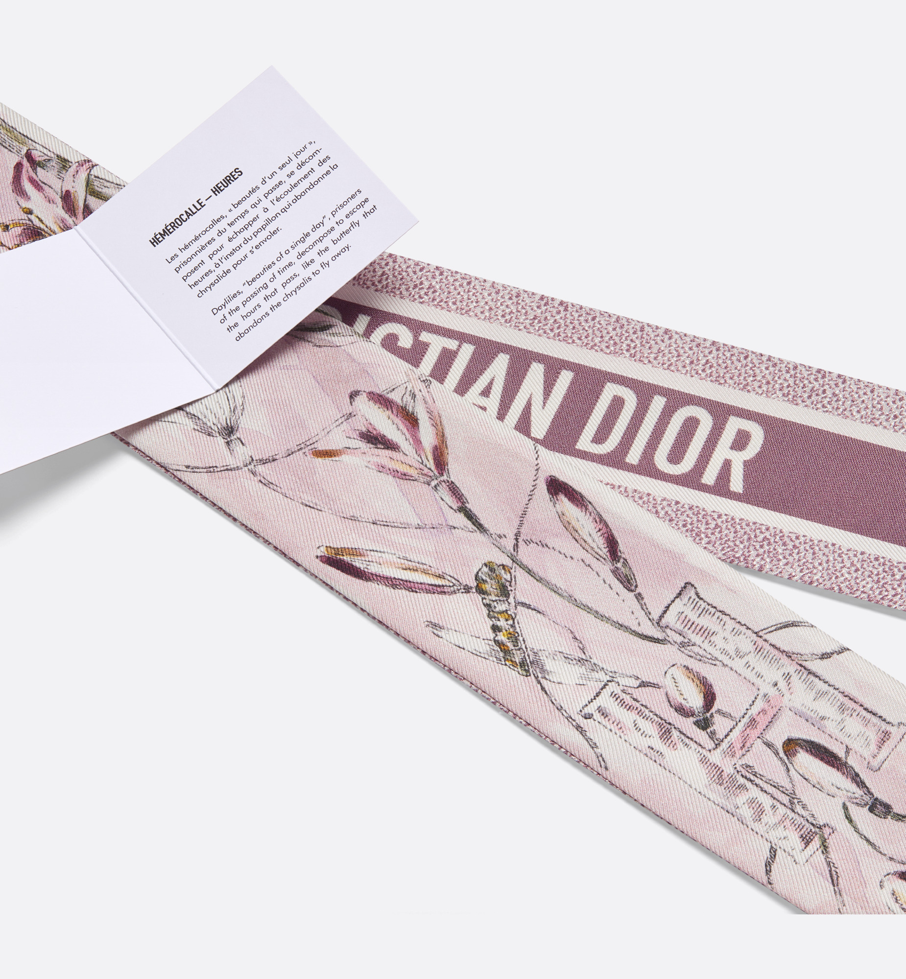ABCDior H Hémérocalle - Heures Mitzah Scarf - 5