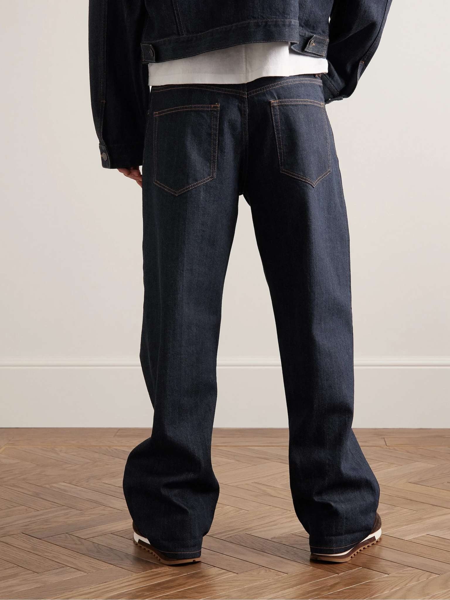 The Row Ross Straight-Leg Selvedge Jeans | mrporter | REVERSIBLE