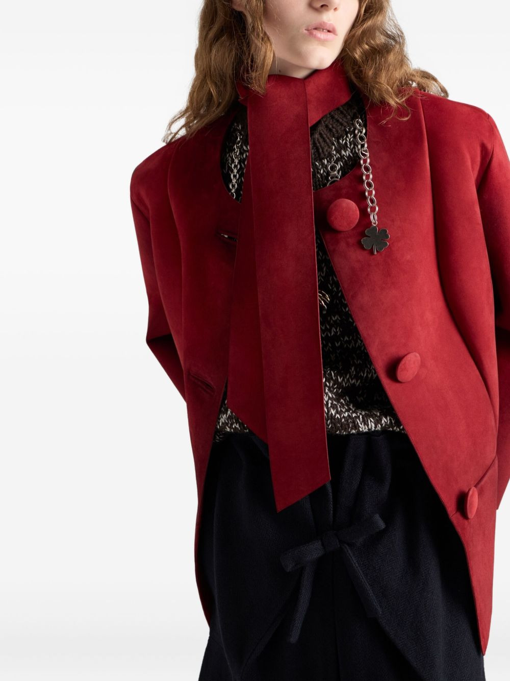 charm-embellishment sweater - 3