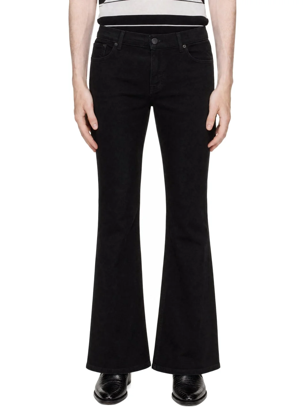Black Flare Jeans - 1