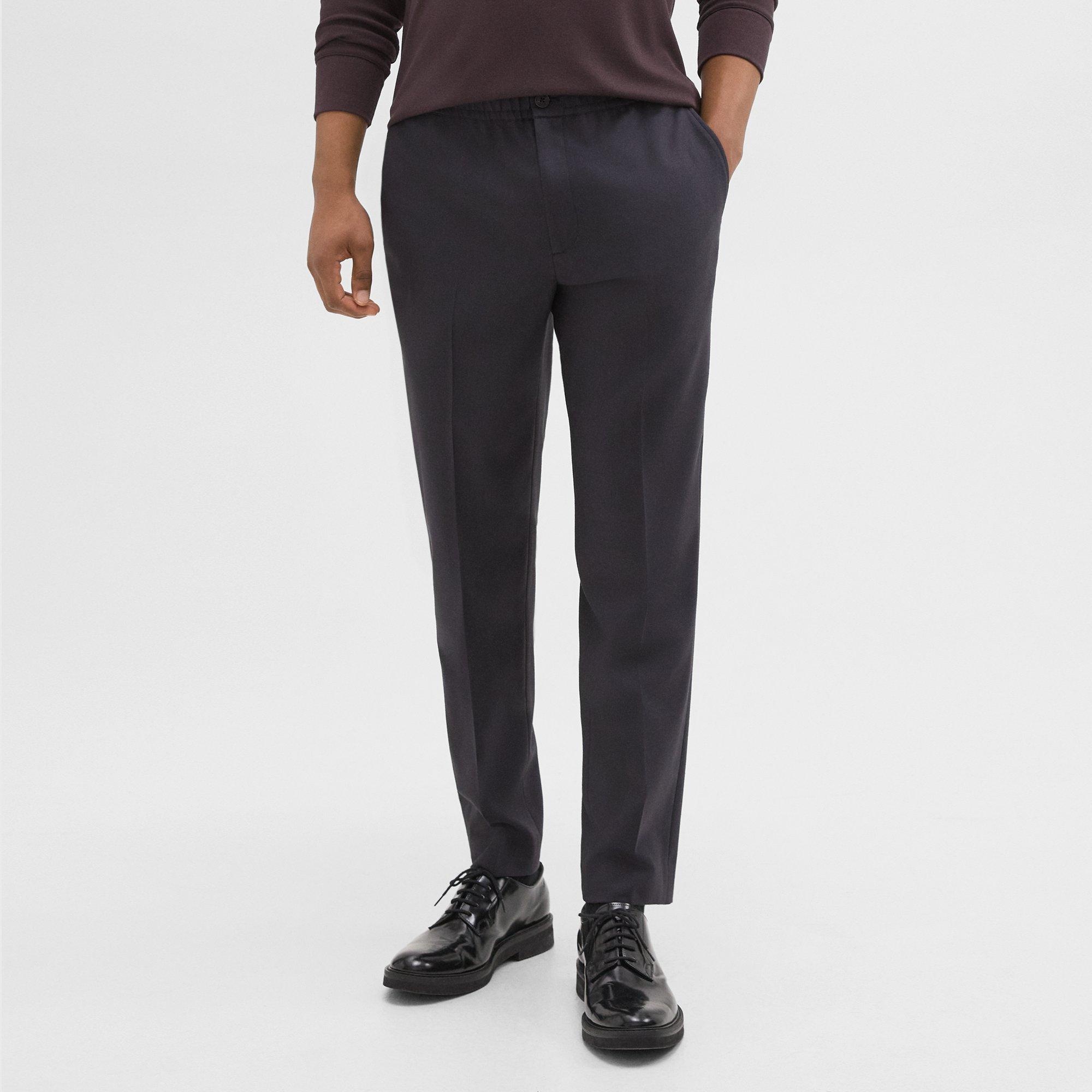 Larin Drawstring Pant in Stretch Flannel - 5
