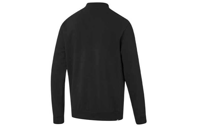 PUMA Puma Fleece Active Wear Track Jacket 'Black' 582307-01 outlook