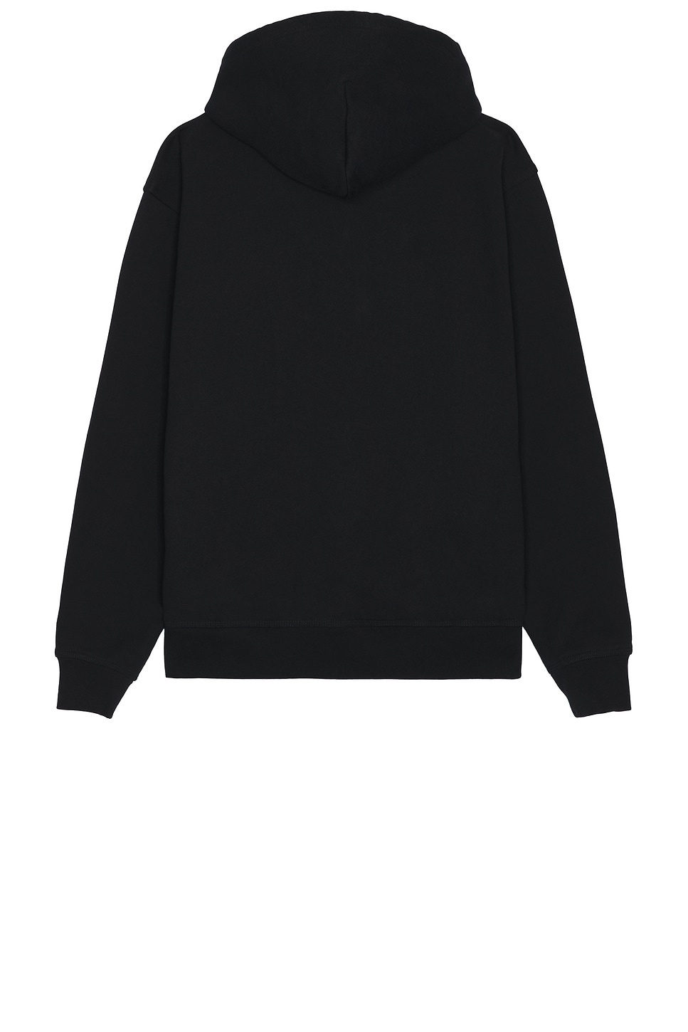 Check Label Zip Up Hoodie - 2