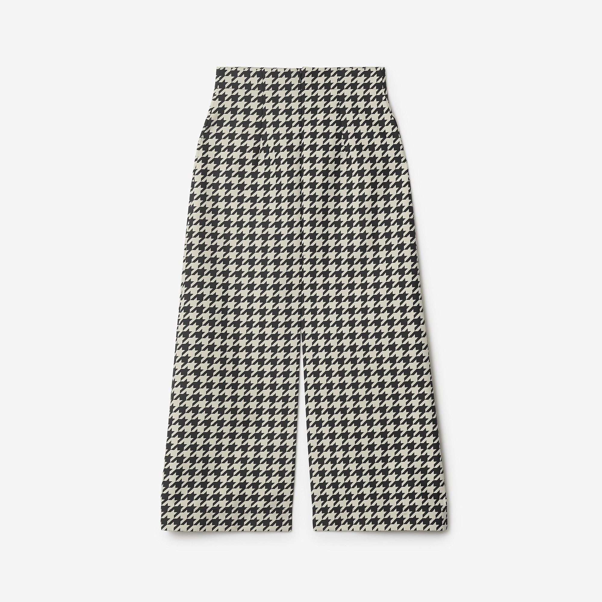 Houndstooth Twill Skirt - 5