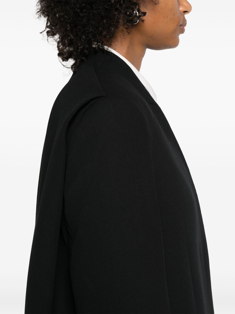 Deep pleat coat - 5
