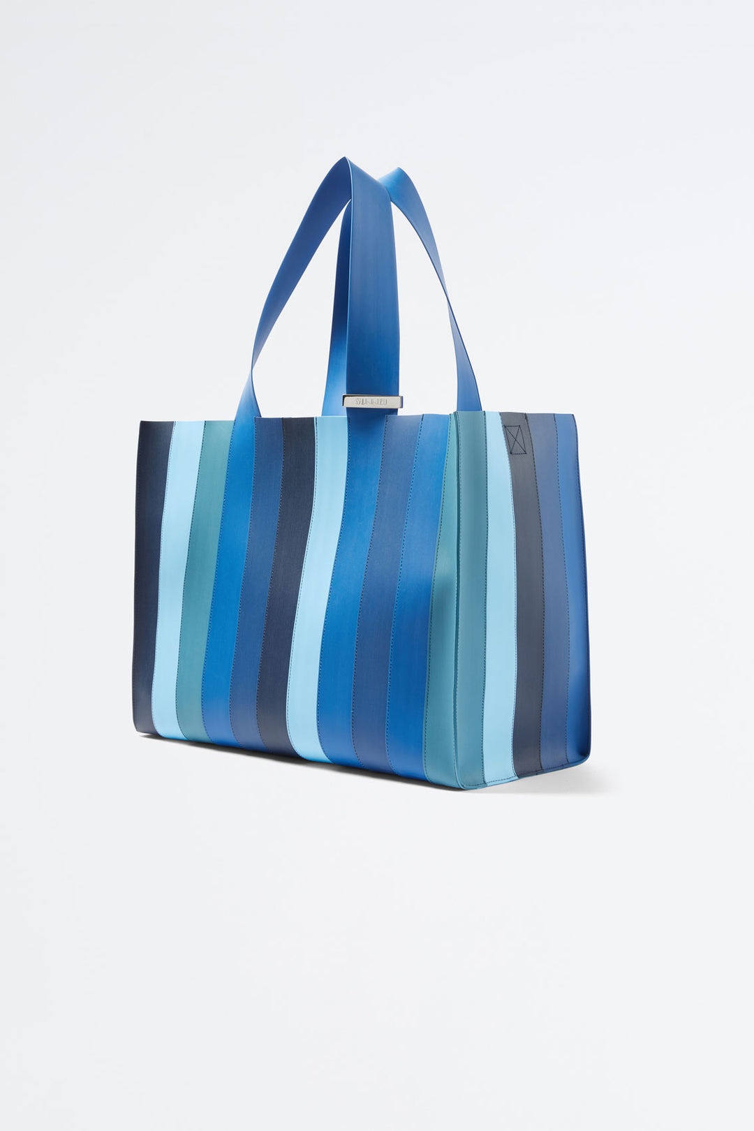 ★SUNNEI★ Parallepipedo Teddy Tote Bag  Blue CACCXBAG0 Simonett-Sunnei-Teddy-Tote-Bag