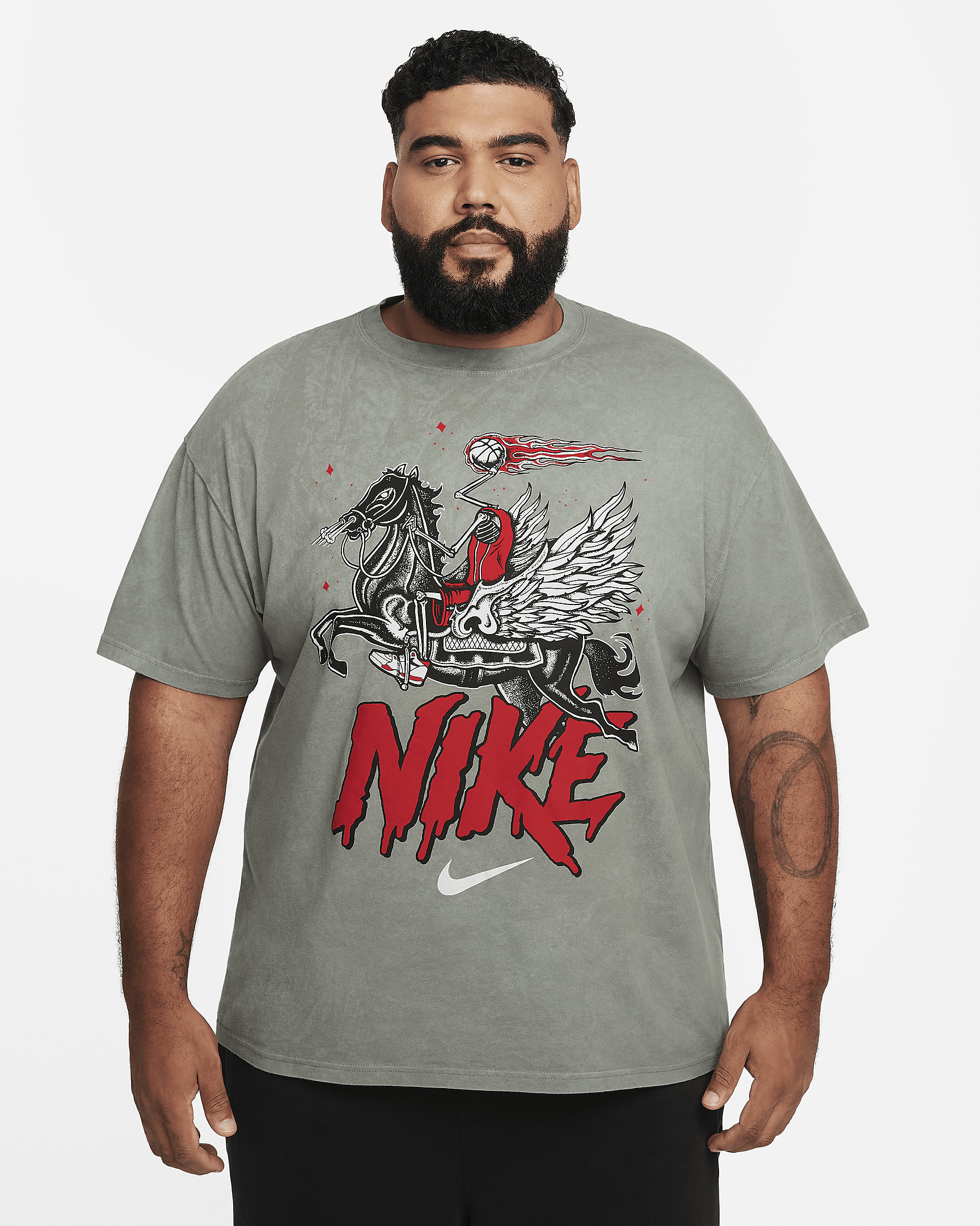 Nike Men's Max90 Basketball T-Shirt - 6