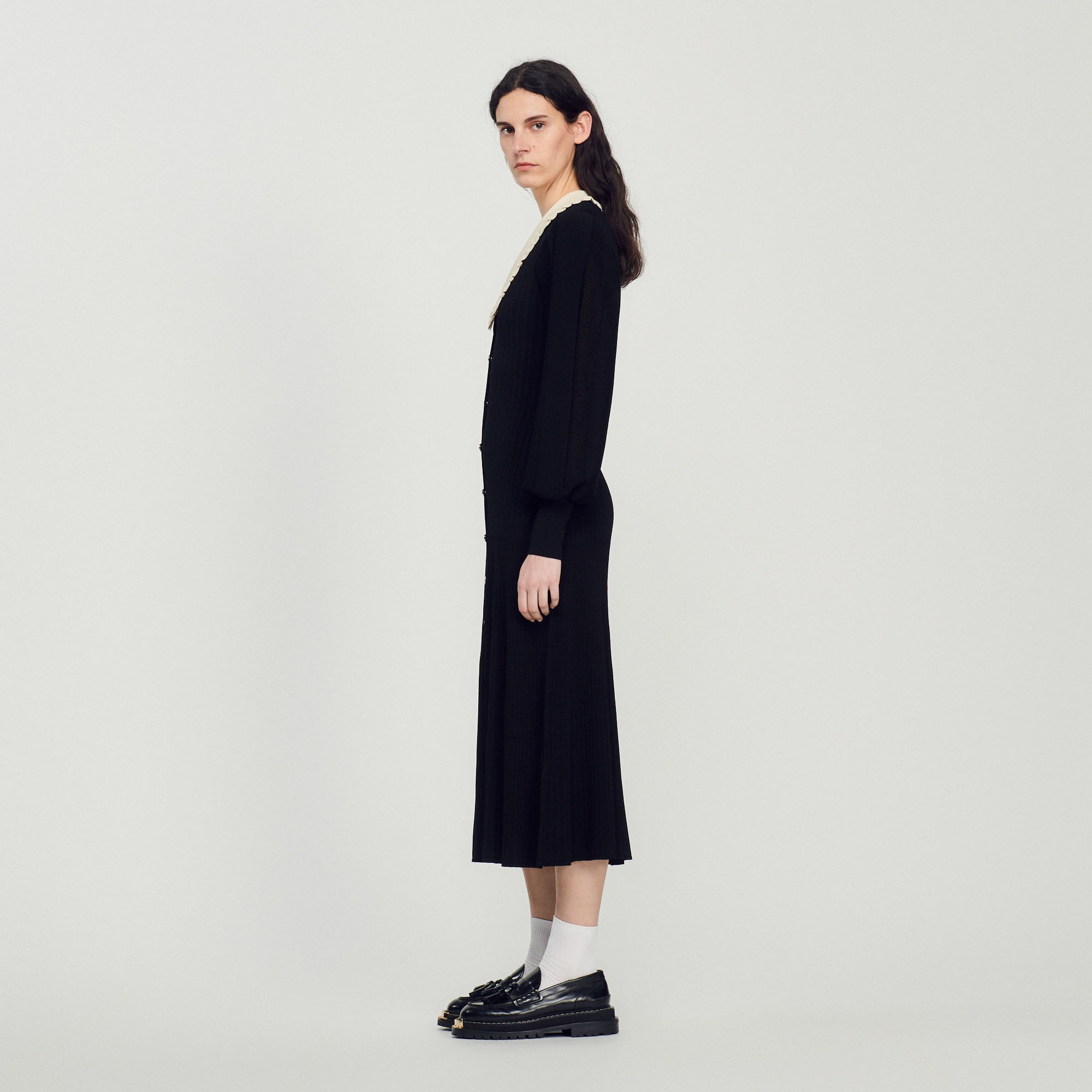 LONG DRESS WITH LONG SLEEVES - 7