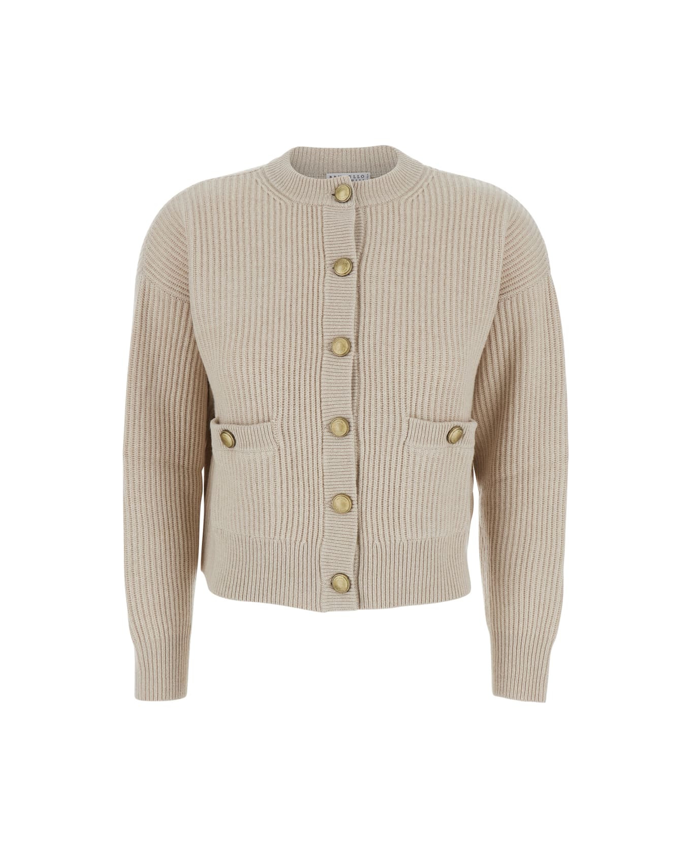Knitted Cardigan - 1