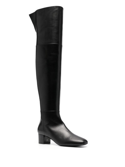 TOM FORD knee-high 60mm leather boots outlook