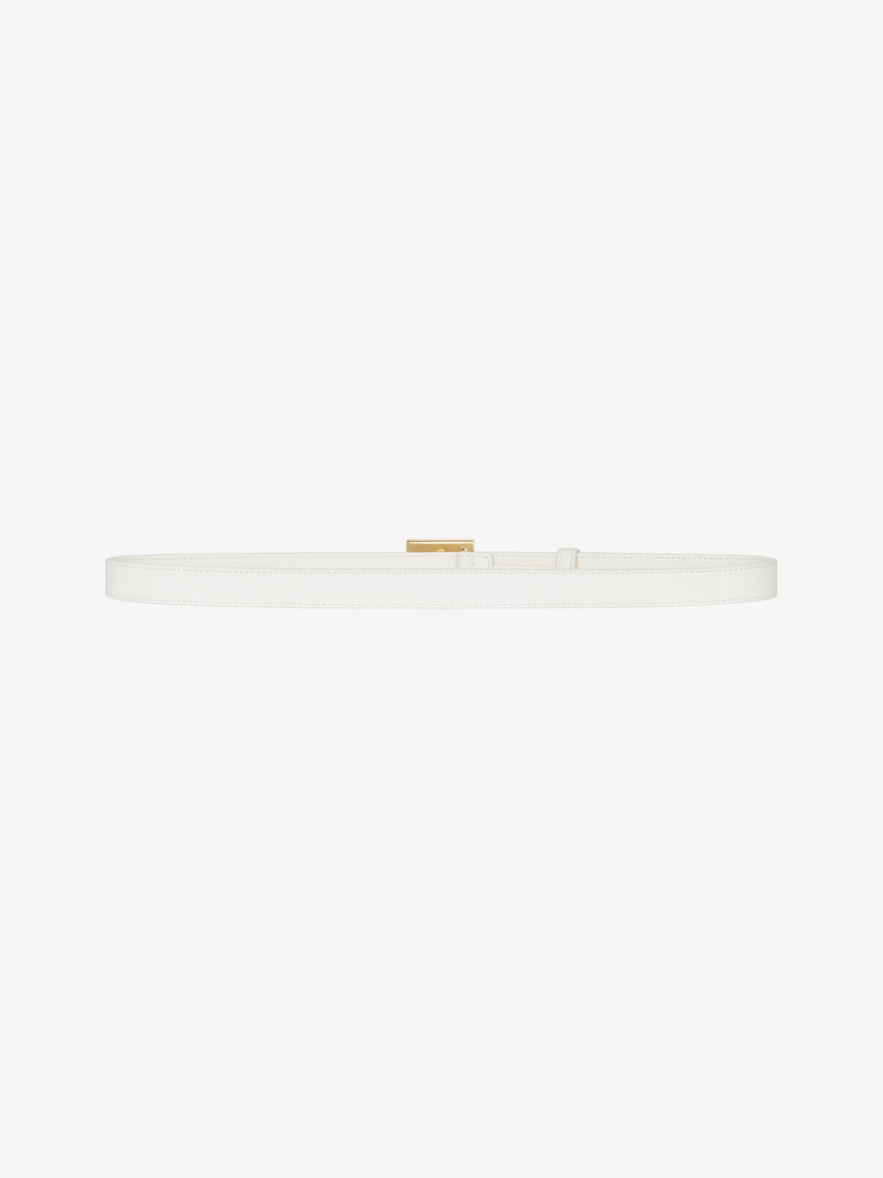 Givenchy 4G BELT IN LEATHER outlook